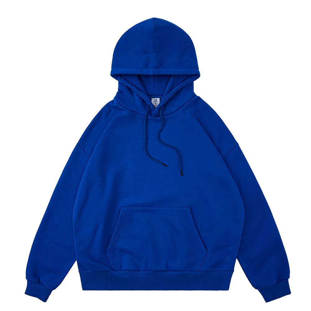 2025 New blank pure cotton hoodie