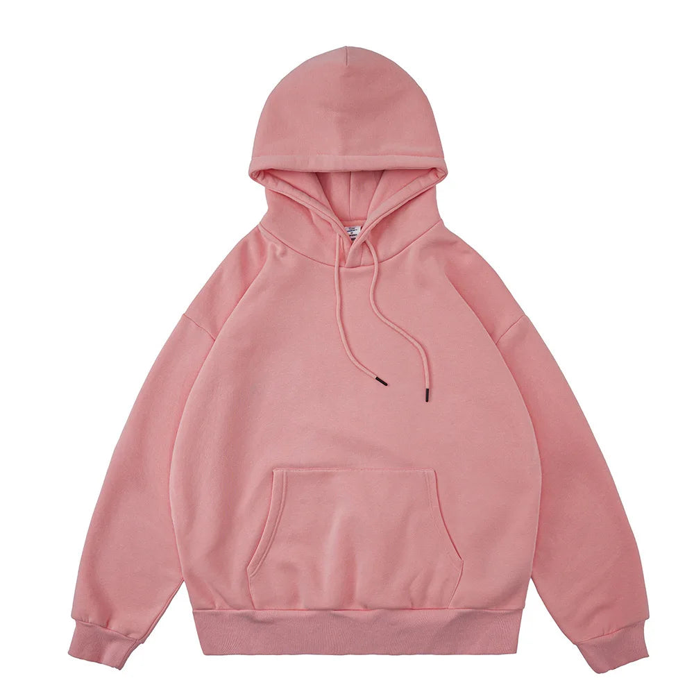 2025 New blank pure cotton hoodie
