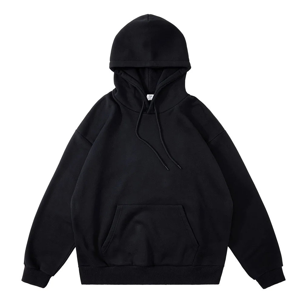 2025 New blank pure cotton hoodie