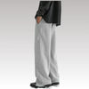Loose Fit Joggers for Men Straight Wide Leg Pants Casual Drawstring Trousers Men Soft Comfortable Spring Fall Pants