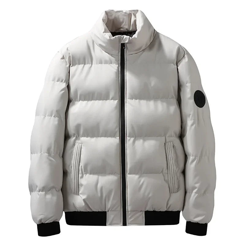 Winter Loose-fit Thickened Warm Cotton Coat Hood