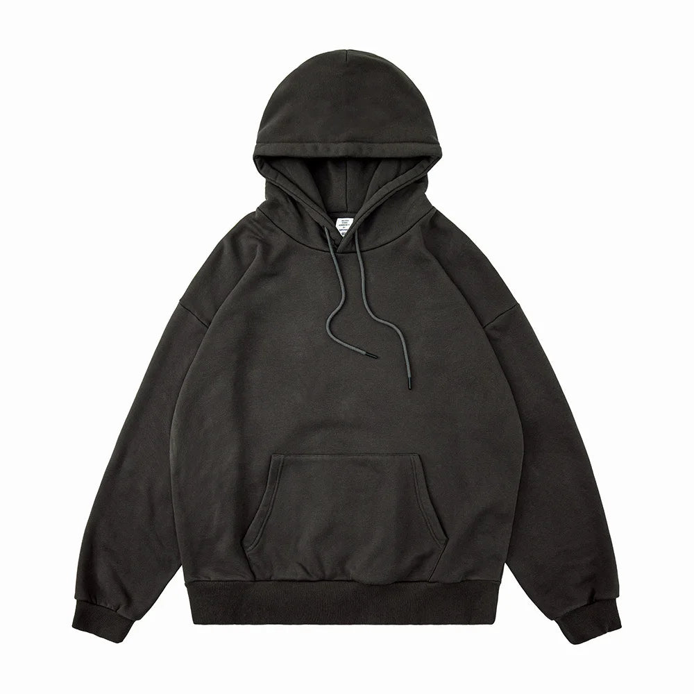 2025 New blank pure cotton hoodie