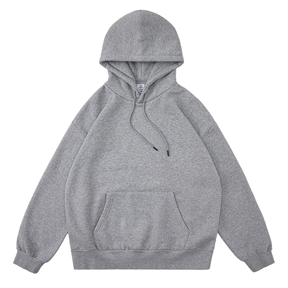 2025 New blank pure cotton hoodie