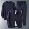 3Pcs Male Casual Loose Sets Jacket Long sleeved Tops Trousers Fashion New Autumn Winter Sweatshirt Set Outdoor Fitness Clothing