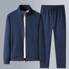 Men Set Large Size Fashion New Autumn Spring Suit Sweatshirt Sweatpants Male Tracksuit Jacket+pants Running Jogging Men's Set