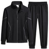 Men's Tracksuit Suit New Arrive Tracksuit Mens Casual Solid Solor Sweatpant Set Unisex Jogging Suit MEN Plus Size 6XL 7XL 8XL