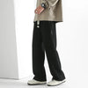 Loose Fit Joggers for Men Straight Wide Leg Pants Casual Drawstring Trousers Men Soft Comfortable Spring Fall Pants