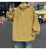 Hooded jacket man Spring zipper Windbreaker