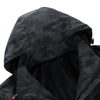 Hooded Hiking Jacket Men Outdoor Bomber Jackets Waterproof Windbreaker Coats