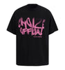 2025 Fashion 100% Cotton Men's and Women's T-shirt CHOICE Letter and Graffiti Style Pattern Printed Casual T-shirt