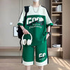High Quality Men's Sets 2025 Summer Short Sleeve T-Shirts & Shorts Teen Streetwear Casual Top Tees & Pant Two-Piece Set Clothing