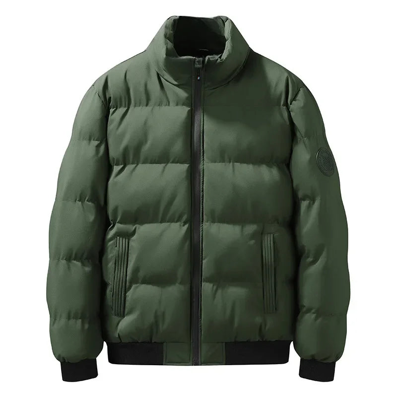 Winter Loose-fit Thickened Warm Cotton Coat Hood