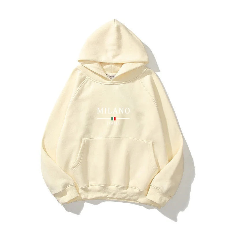 Men's hooded sweatshirt, long-sleeved top, pocket printed hooded sweatshirt, casual streetwear, pullover, men's sweatshirt