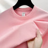 100% Pure Cotton Summer High-end Brand Men's Short Sleeve Round Neck Fashionable Style Half Sleeved Top Breathable T-shirt