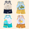 Children Clothing Vest Suit Sets