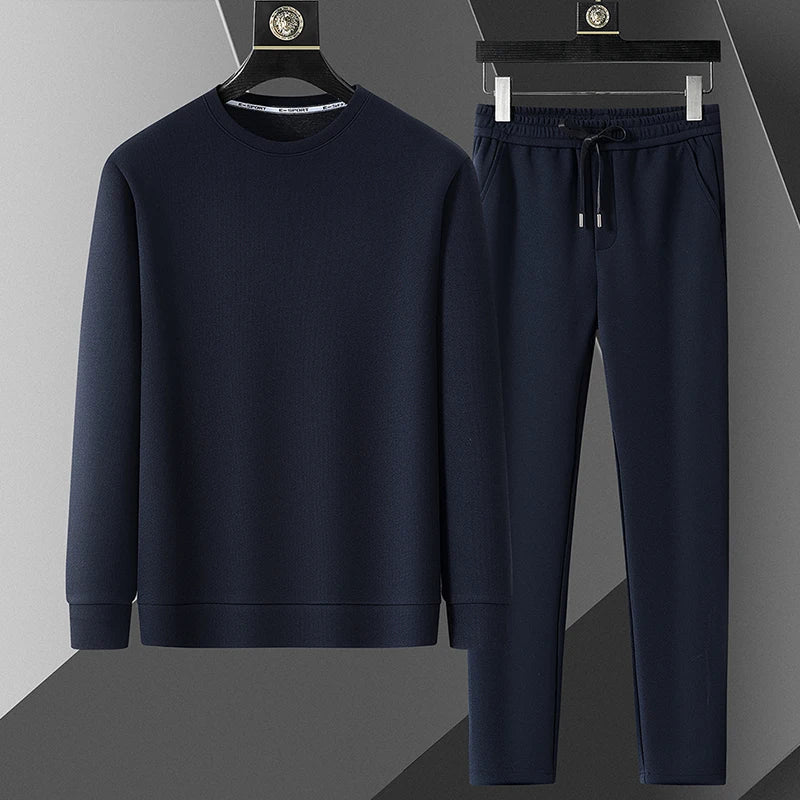 KENNY (Tops and Pants) Casual Sports Two-piece Suit 2025 New Spring and Autumn Fashion Long Sleeves Men's Clothing Man Sets Gym