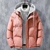Winter Loose-fit Thickened Warm Cotton Coat Hood