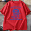 Houston I Have So Many Problems Tshirt Funny Raccoon Meme Graphic T Shirts Trash Panda Merch T-shirt Man Cotton T Shirt Tops
