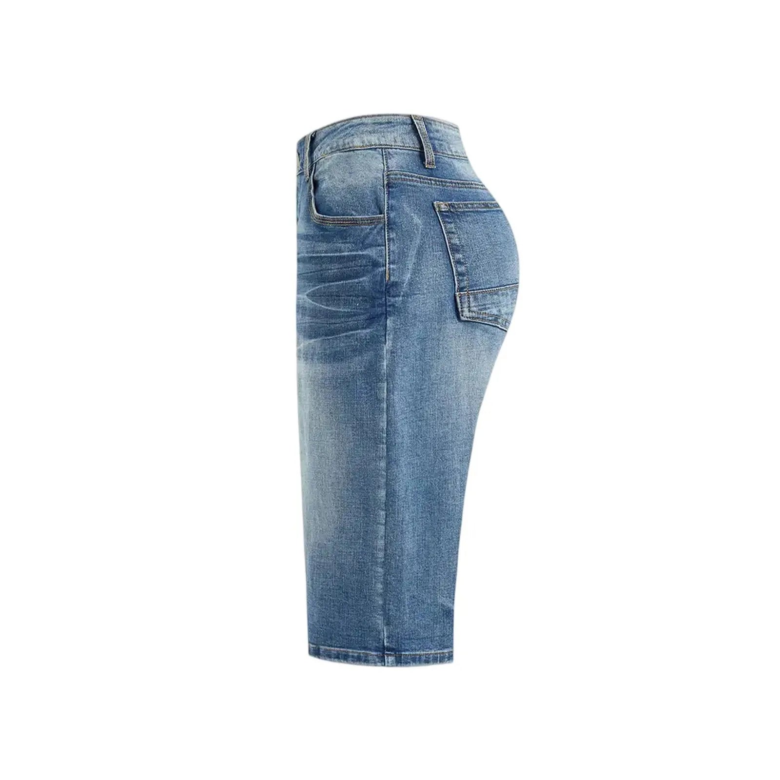 Jean Shorts For Women Distressed Bleached Denim Shorts Denim Shorts Women Distressed Shorts Commuter Style Womens Summer Shorts