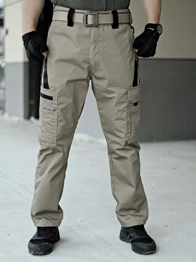 Men'S Tactical Pants, Durable Multi-Pocket Cargo Pants for Outdoor Construction Work, Hiking And Trekking, Casual Tactical Pants