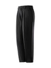 Summer Korean Men's Pants Light&Thin Polyester Elastic Waist Semi-Wide Loose Slacks Drape Suit Pants Male Casual Trousers