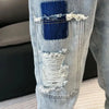 Boys' jeans Spring and Autumn children's casual ripped jeans pants new kids pants