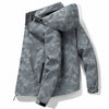 Spring Men's Windbreaker Loose Waterproof Hooded Coat Outdoor Leisure  Jacket Men's