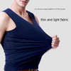 Silk Tank Tops Seamless Mens Sleeveless Vest