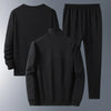 3Pcs Male Casual Loose Sets Jacket Long sleeved Tops Trousers Fashion New Autumn Winter Sweatshirt Set Outdoor Fitness Clothing