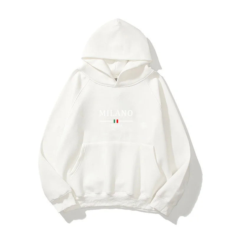 Men's hooded sweatshirt, long-sleeved top, pocket printed hooded sweatshirt, casual streetwear, pullover, men's sweatshirt