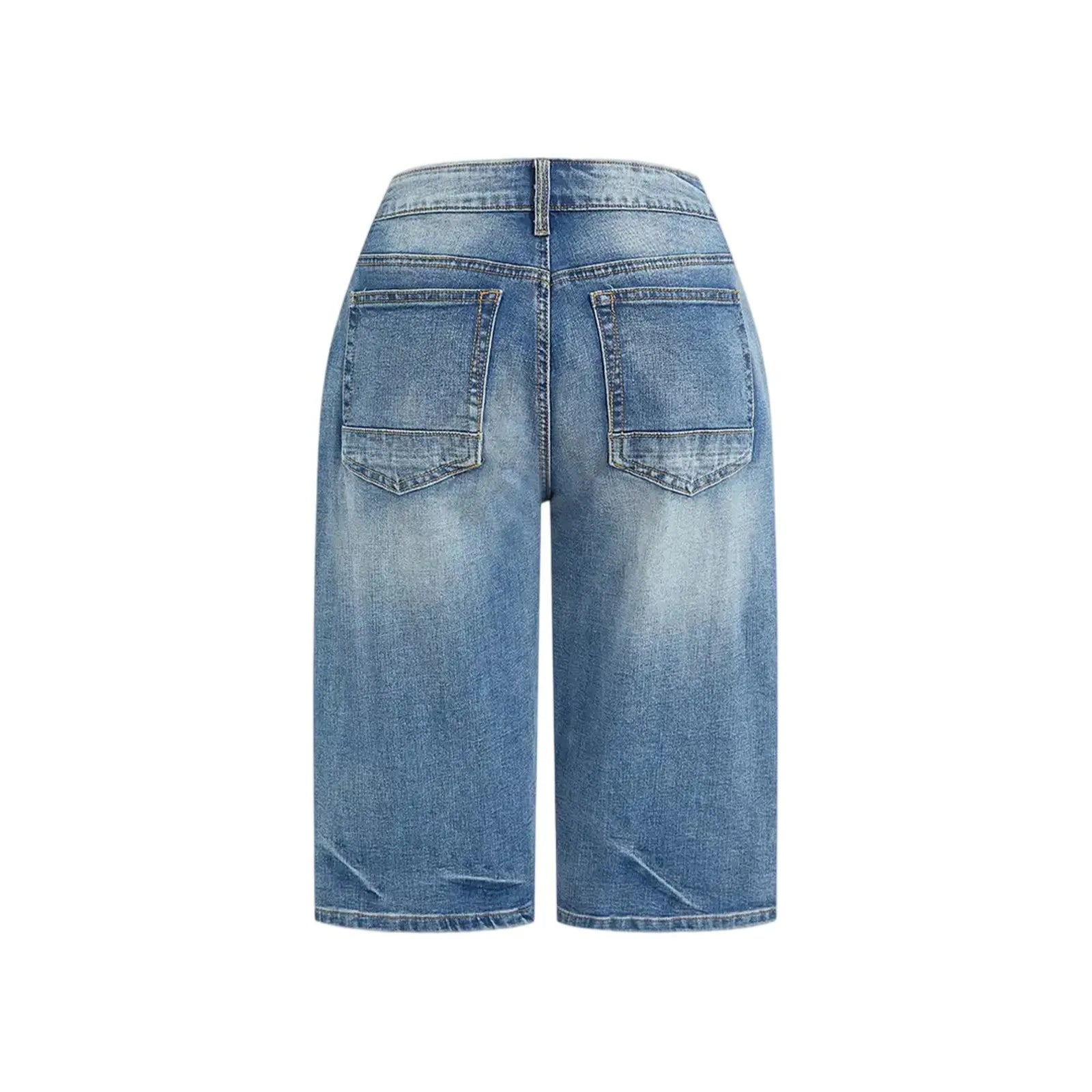 Jean Shorts For Women Distressed Bleached Denim Shorts Denim Shorts Women Distressed Shorts Commuter Style Womens Summer Shorts