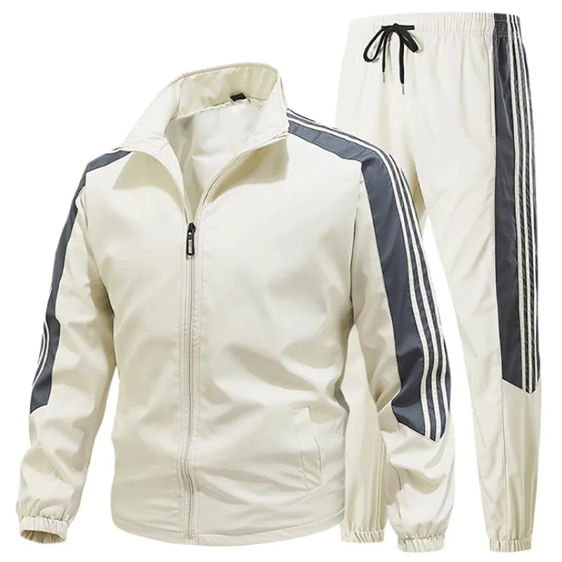 Quick Dry Jogger Running Set Quick-Dry Loose Fit Outdoor Training Tracksuits Men's Spring Sportswear Workout Sportsuits Clothing
